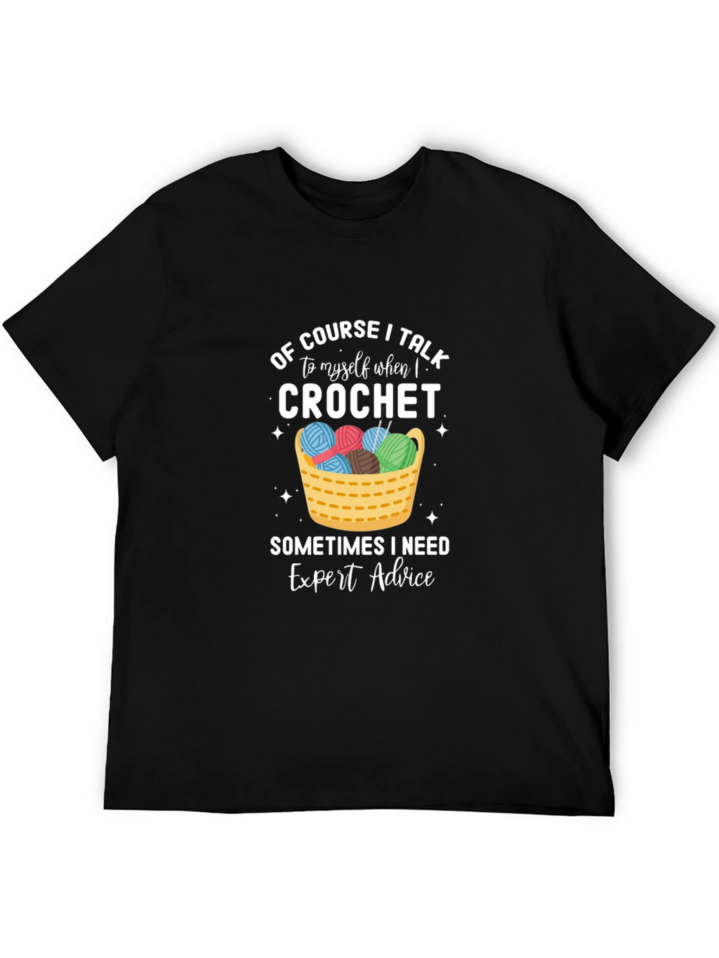 Crochet Expert Advice Graphic T-Shirt