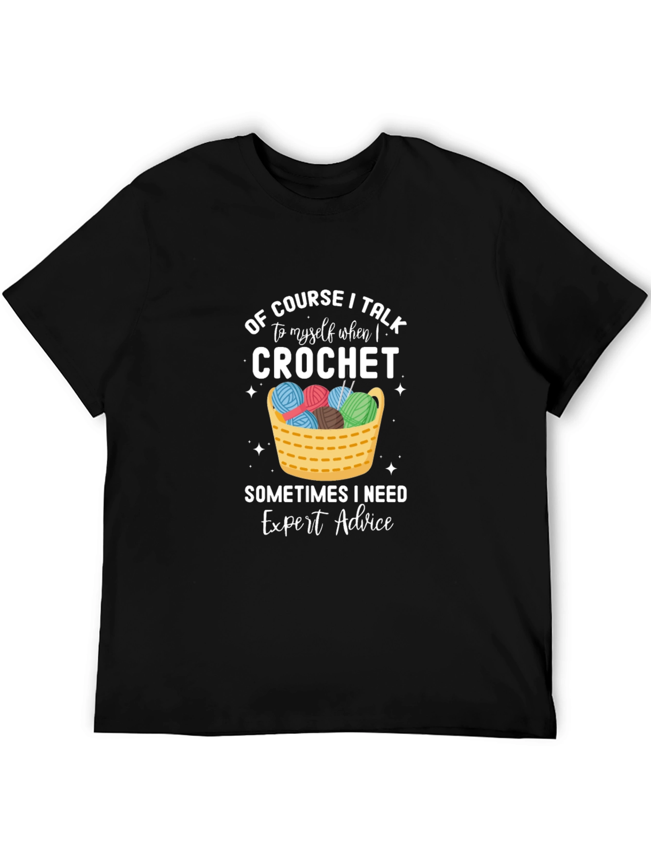Crochet Expert Advice Graphic T-Shirt