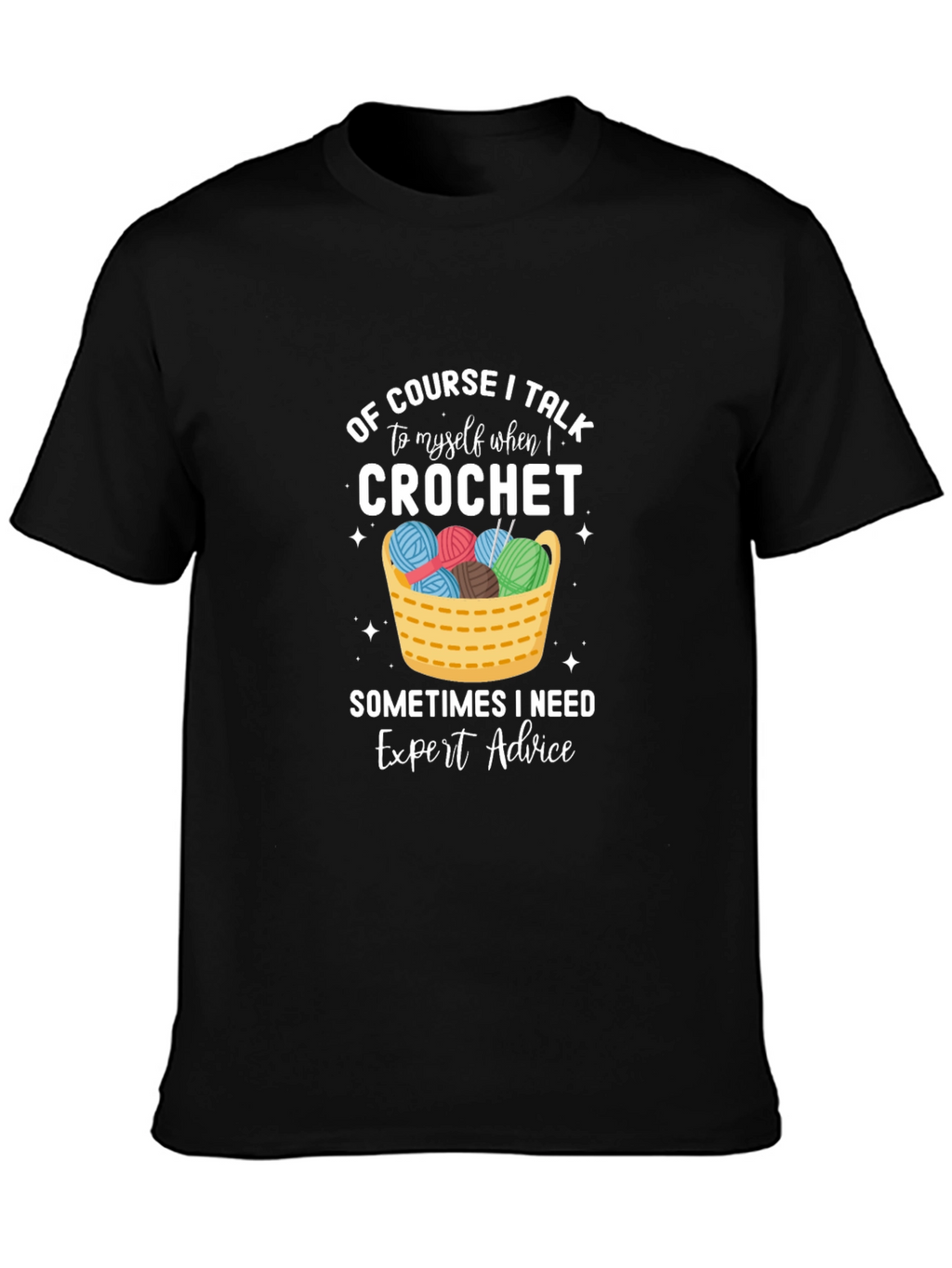 Crochet Expert Advice Graphic T-Shirt