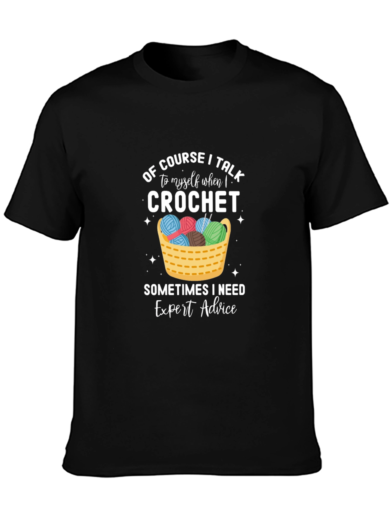 Crochet Expert Advice Graphic T-Shirt