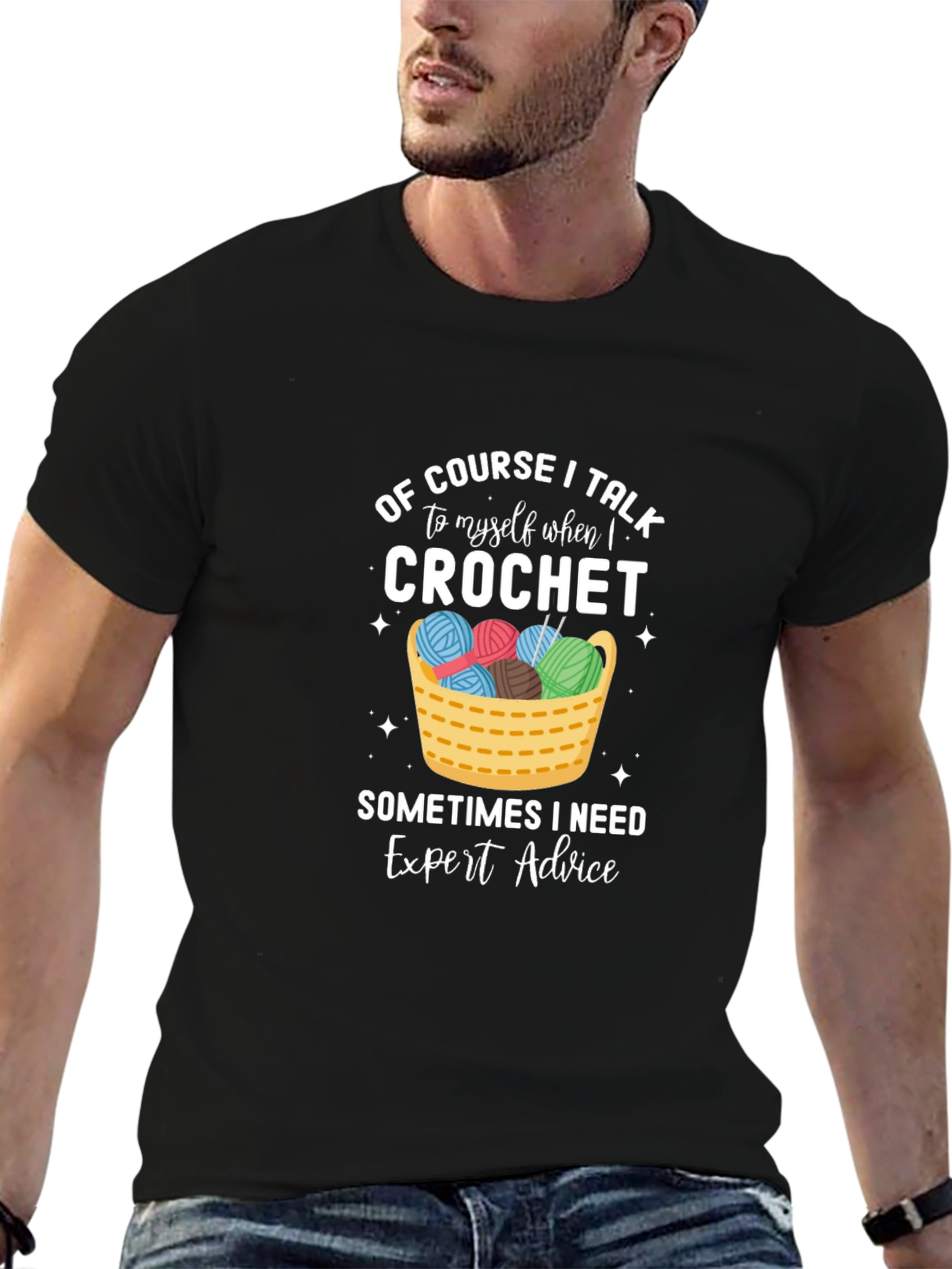 Crochet Expert Advice Graphic T-Shirt