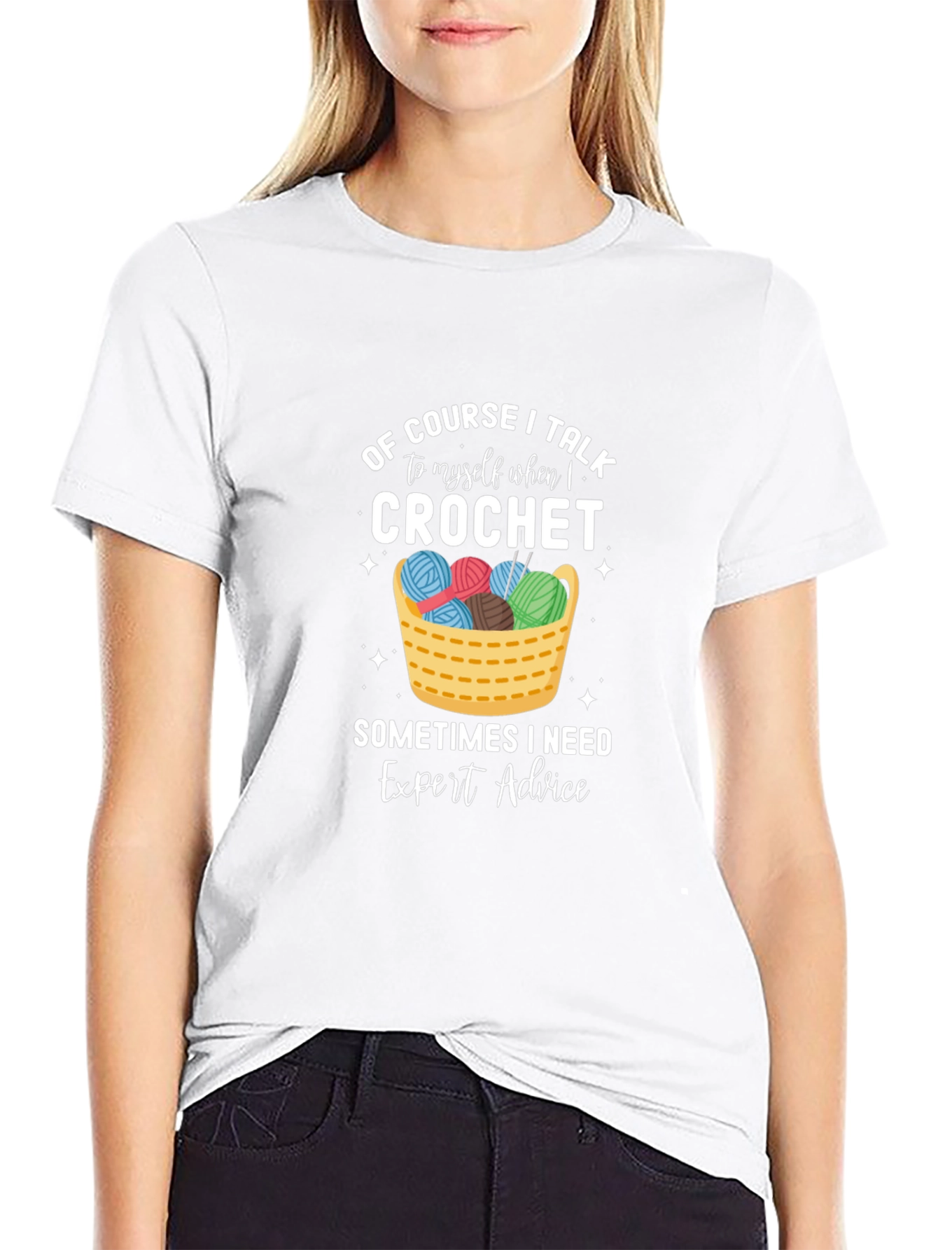 Crochet Expert Advice Graphic T-Shirt
