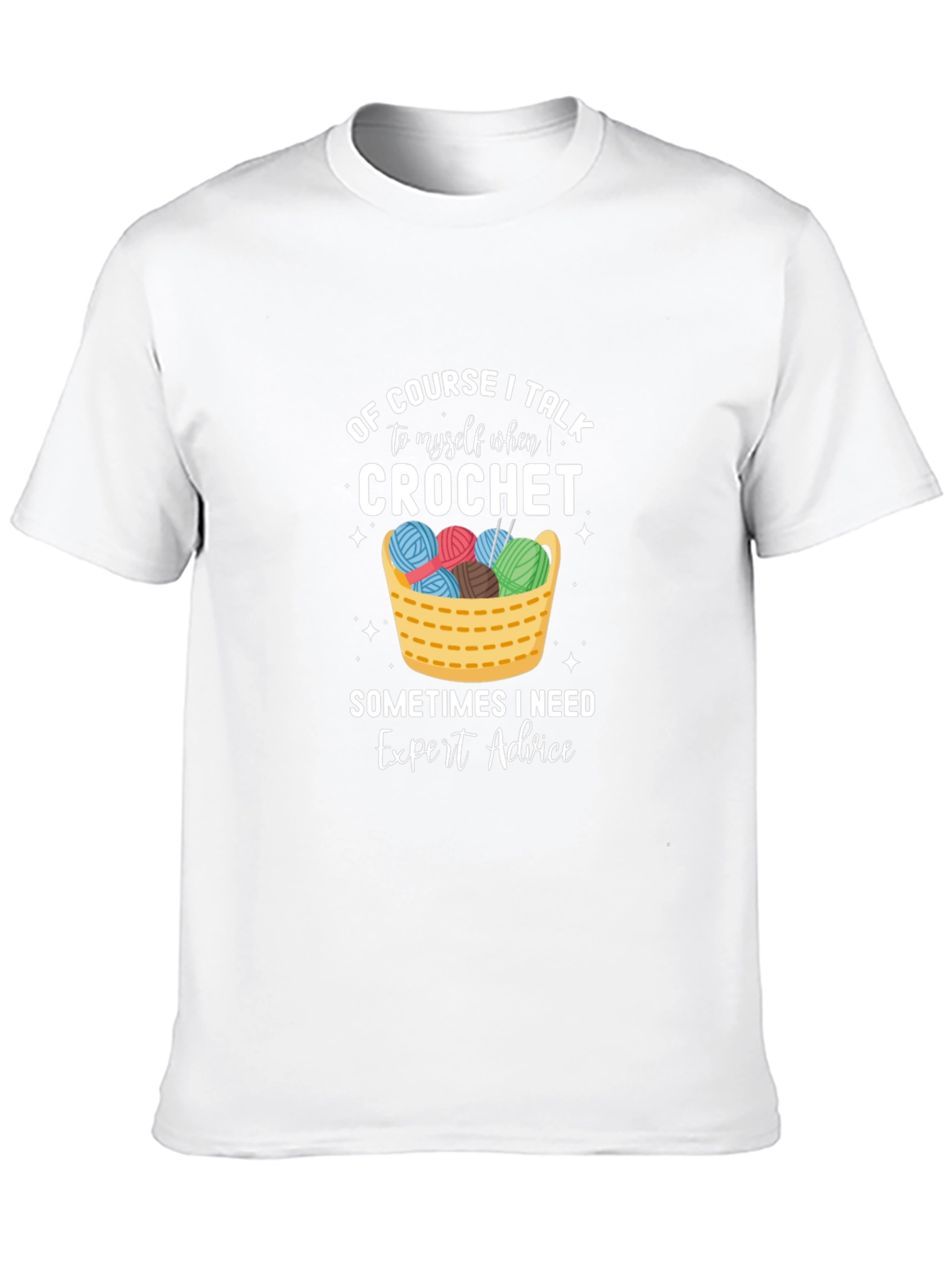 Crochet Expert Advice Graphic T-Shirt