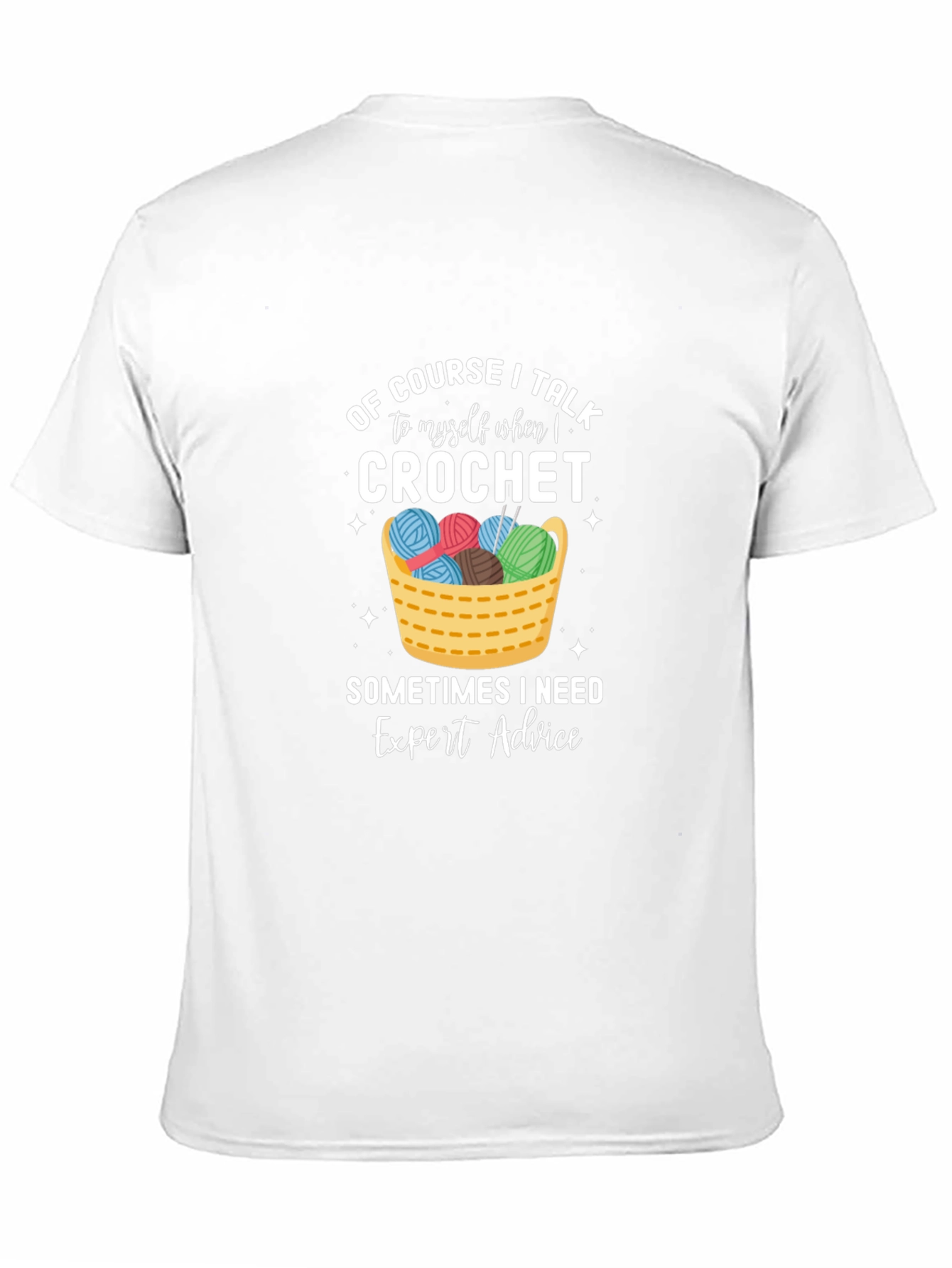 Crochet Expert Advice Graphic T-Shirt