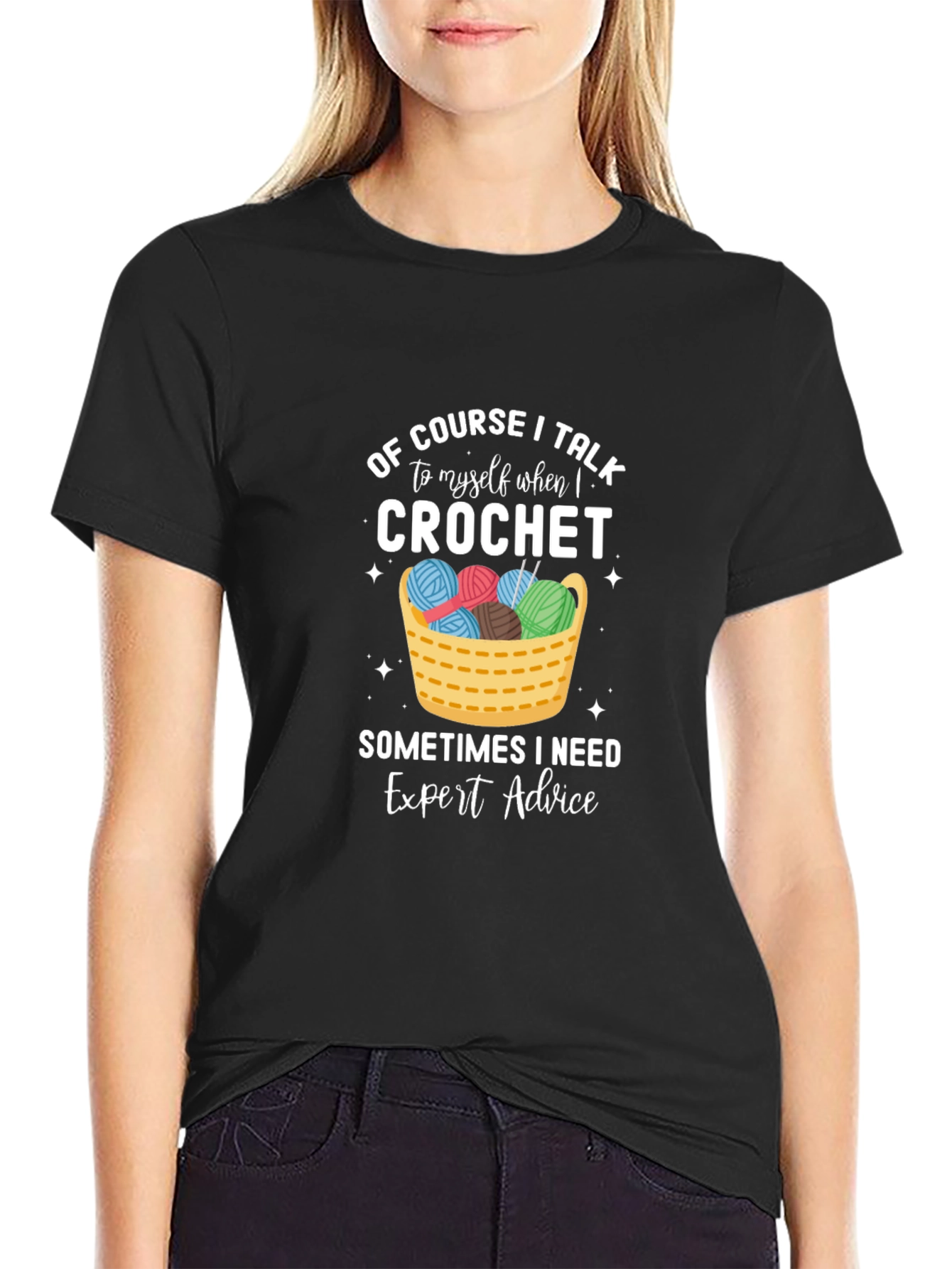 Crochet Expert Advice Graphic T-Shirt