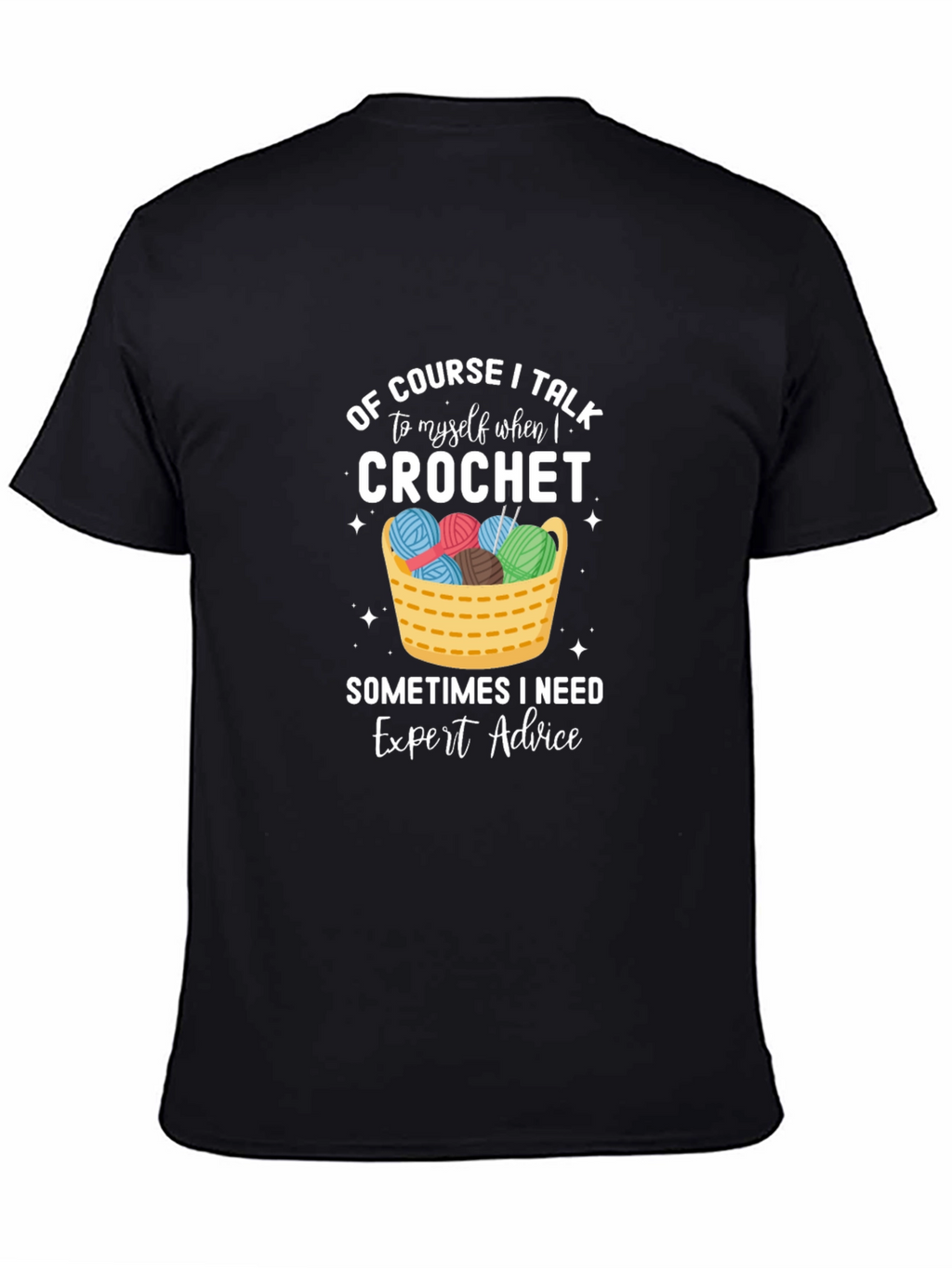 Crochet Expert Advice Graphic T-Shirt
