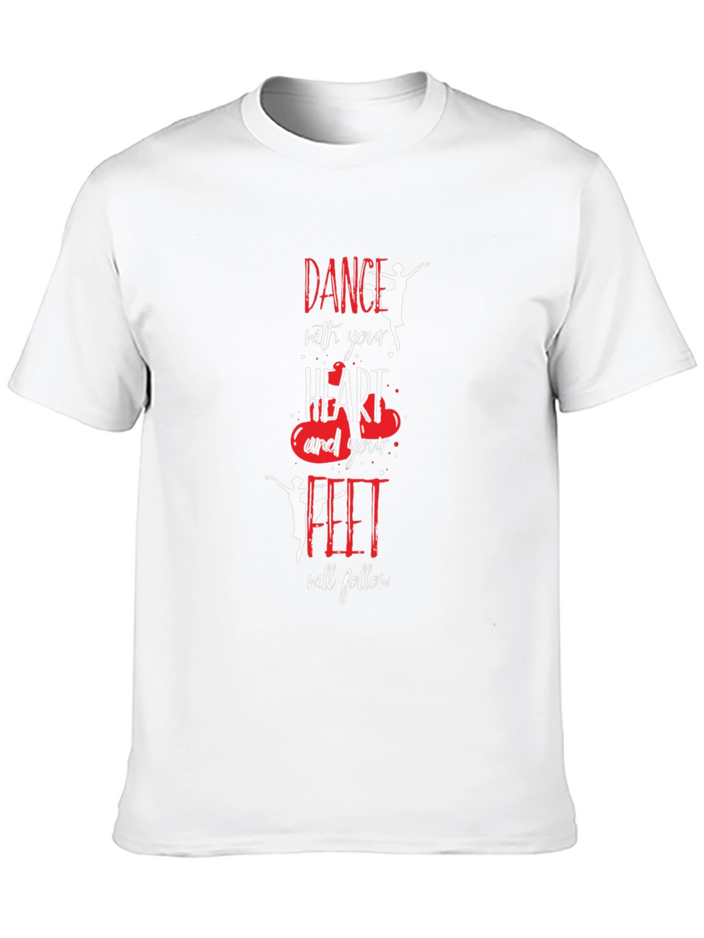 Dance with Your Heart Black T-Shirt