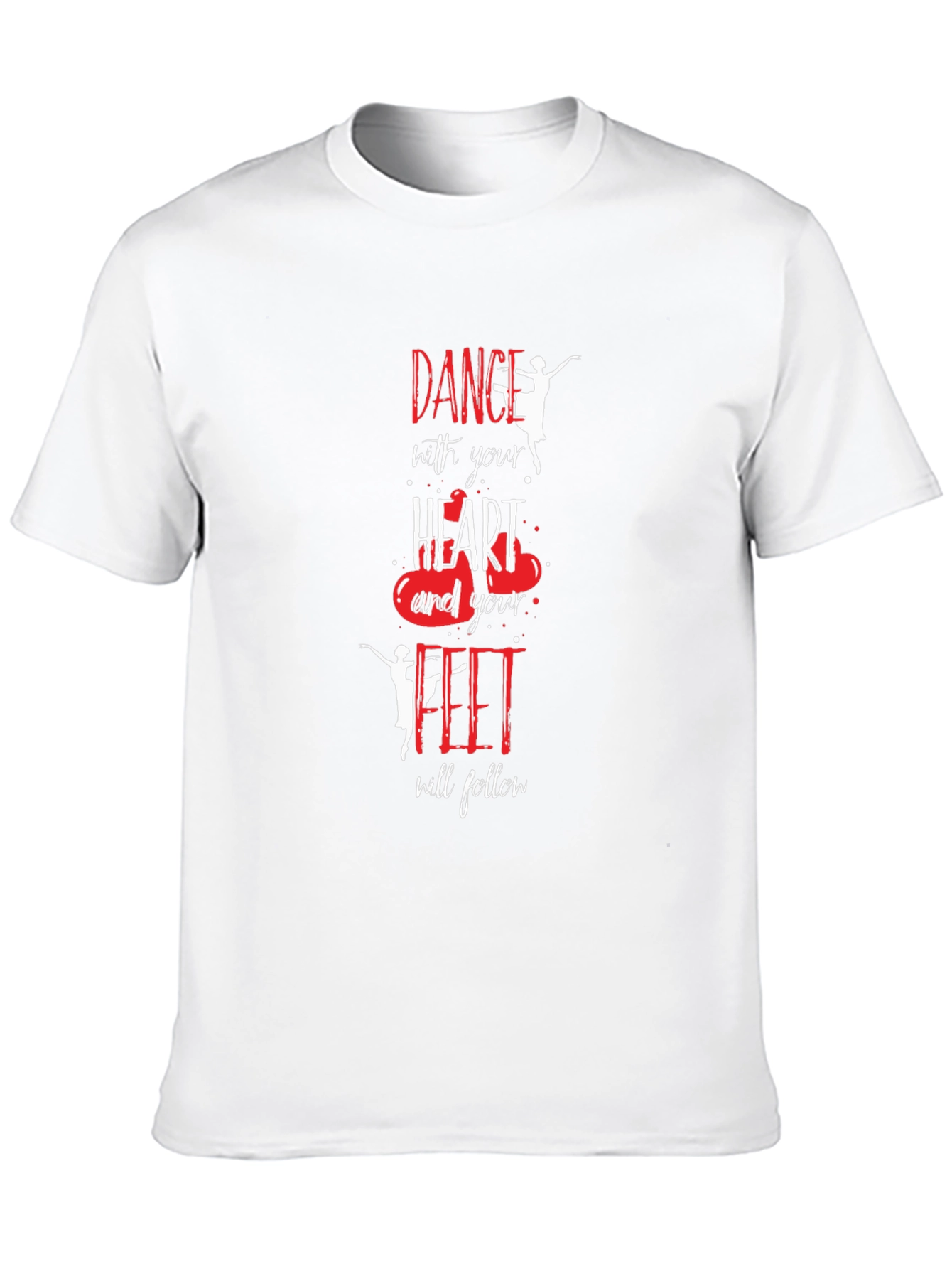 Dance with Your Heart Black T-Shirt