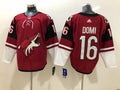 Men's Arizona Coyotes Max Domi #16 Red Breakaway Player Jerseys