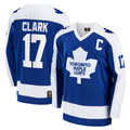 Men's Toronto Maple Leafs Wendel Clark #17 Blue Authentic Player Jerseys