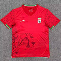 2026/27 Iran Away Red Fans Soccer Jersey Front