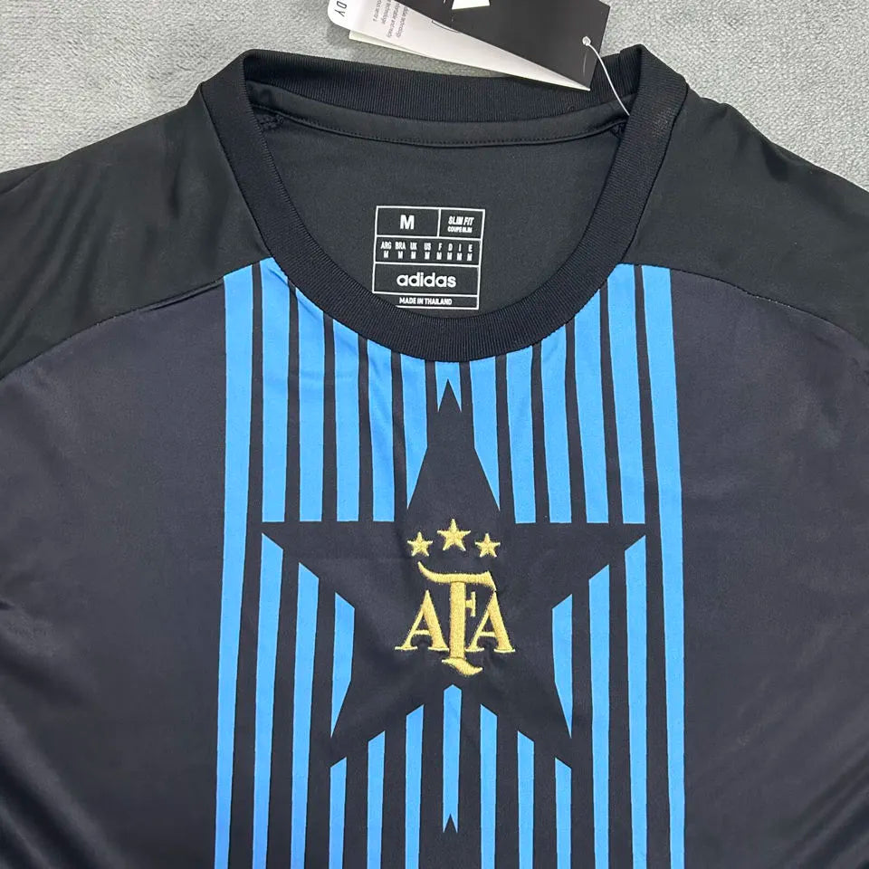 2024/25 Argentina Special Edition Black Fans Jersey Detail 1