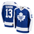Men's Toronto Maple Leafs Mats Sundin #13 Blue Player Game Jerseys
