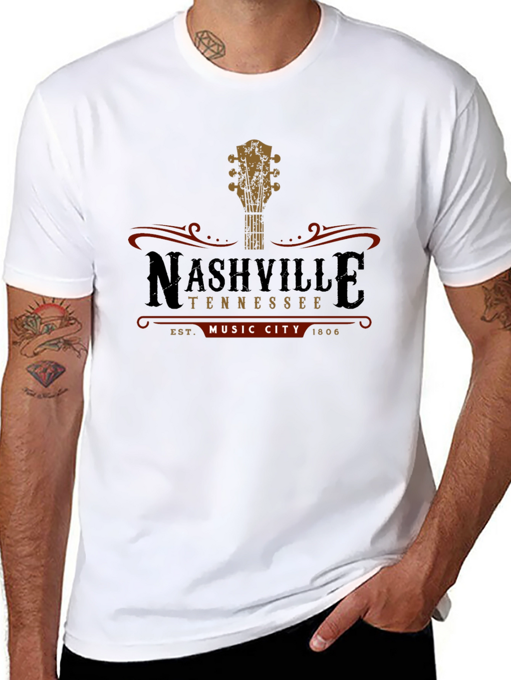 Nashville Tennessee Music City T-Shirt