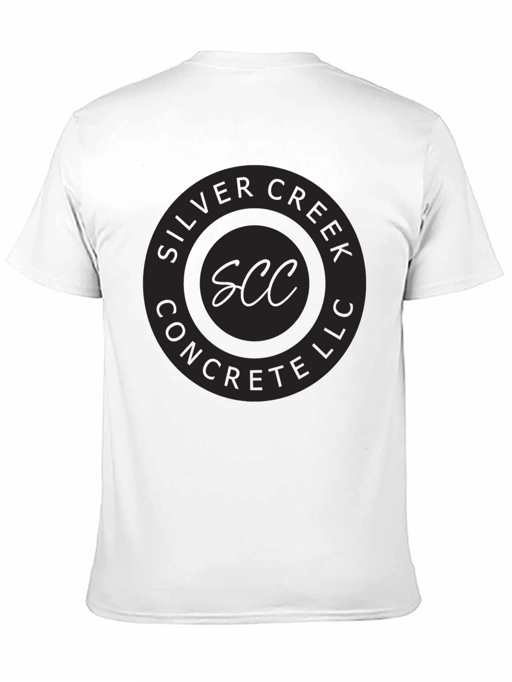 Silver Creek Concrete LLC Black Graphic T-Shirt