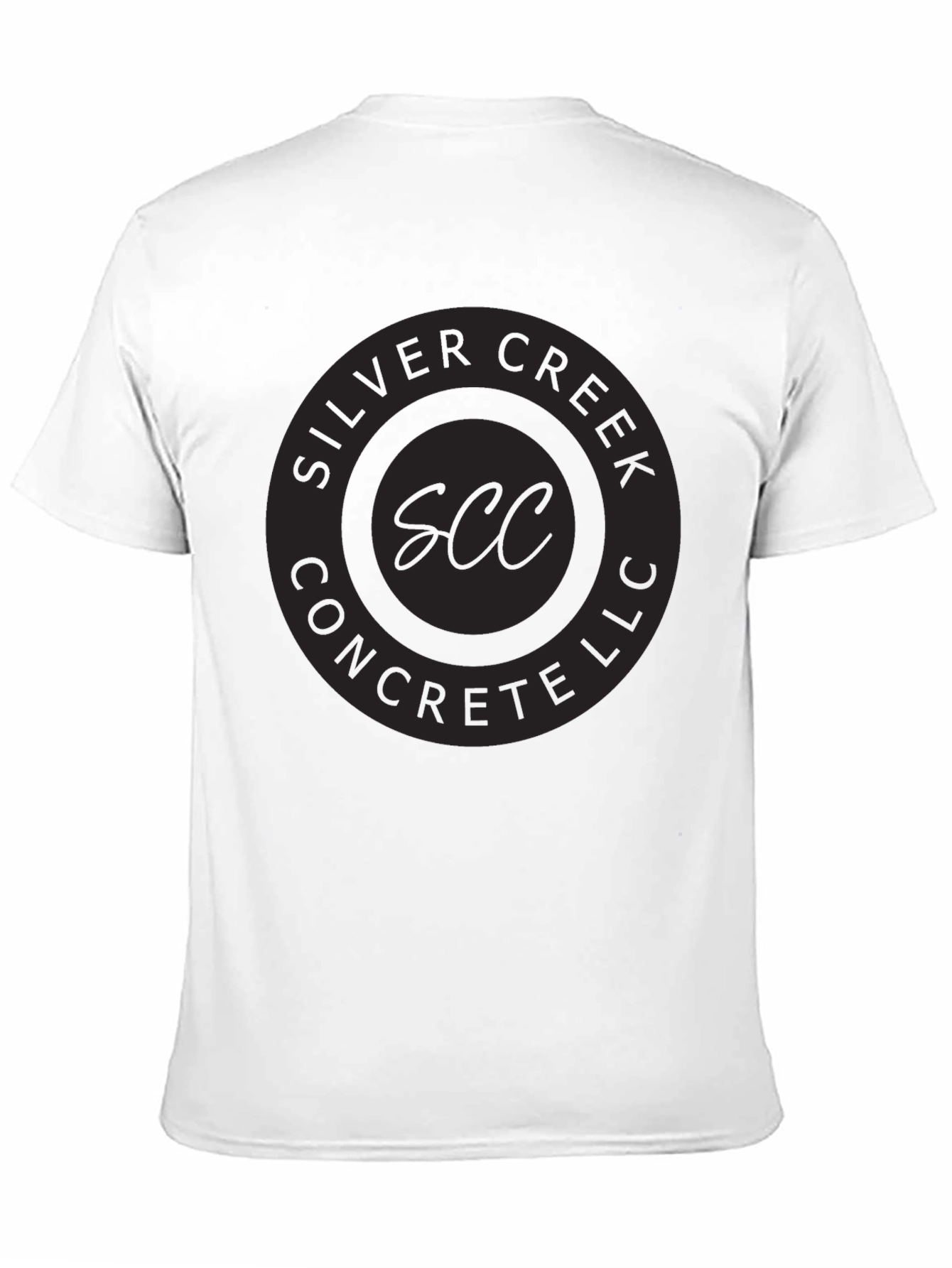 Silver Creek Concrete LLC Black Graphic T-Shirt