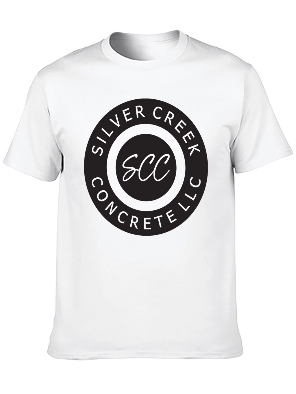 Silver Creek Concrete LLC Black Graphic T-Shirt