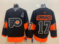 Men's Philadelphia Flyers Wayne Simmonds #17 Black Player Jerseys