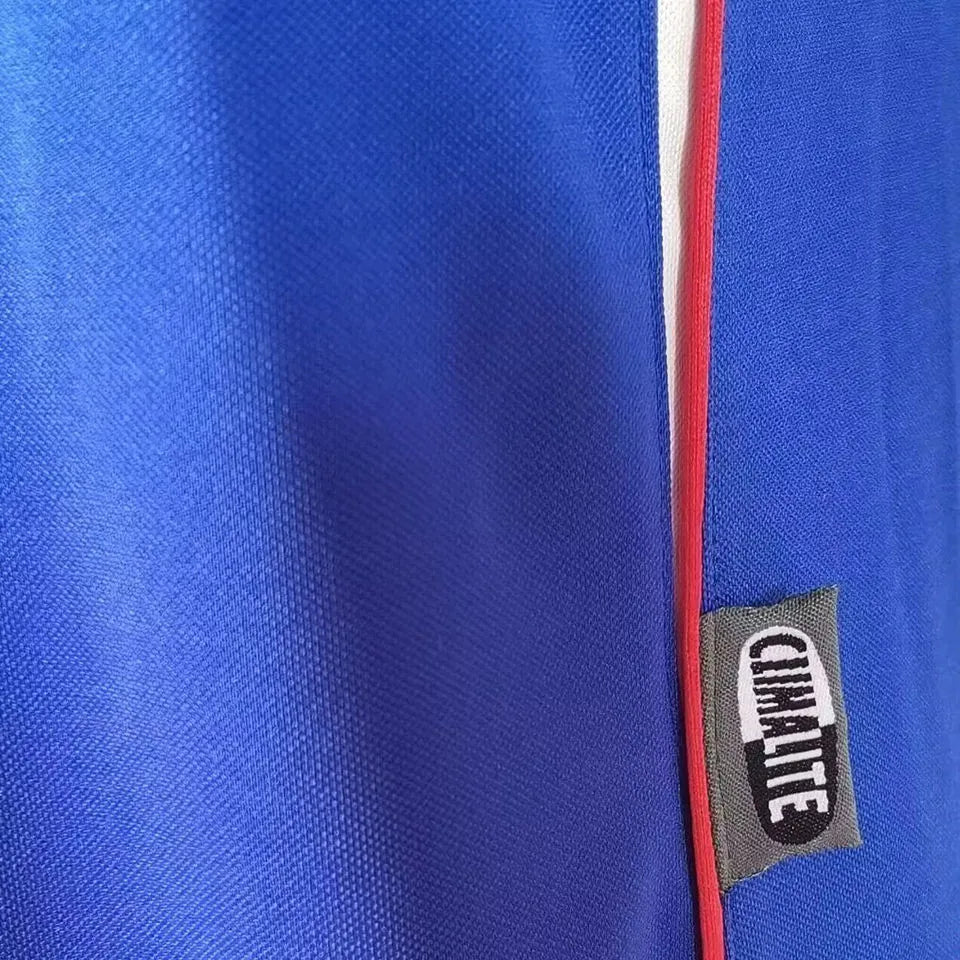 1999 Japan Home Blue Retro Jersey Detail 4