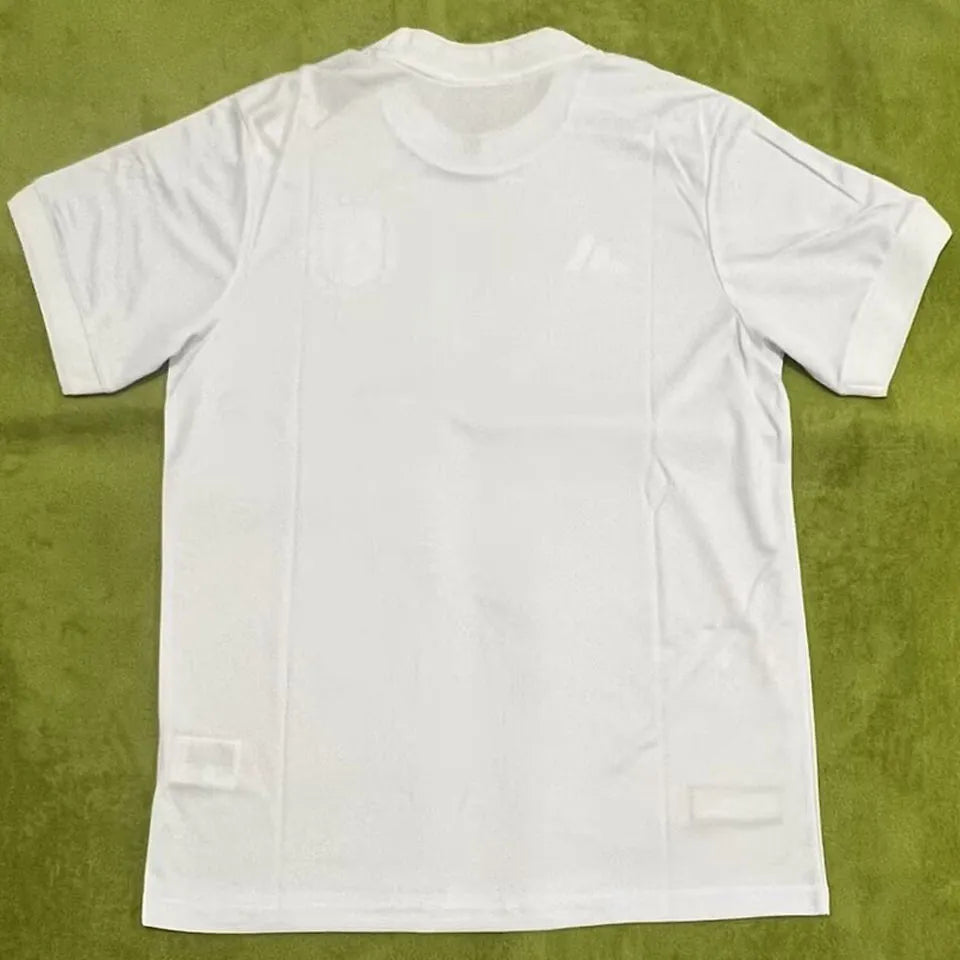 2023 Italy 125th Anniversary White Fans Soccer Jersey 带胸前广告 Back