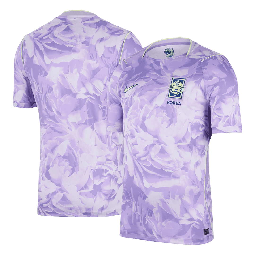 South Korea Away Soccer Jersey World Cup 2026 Purple Image 3