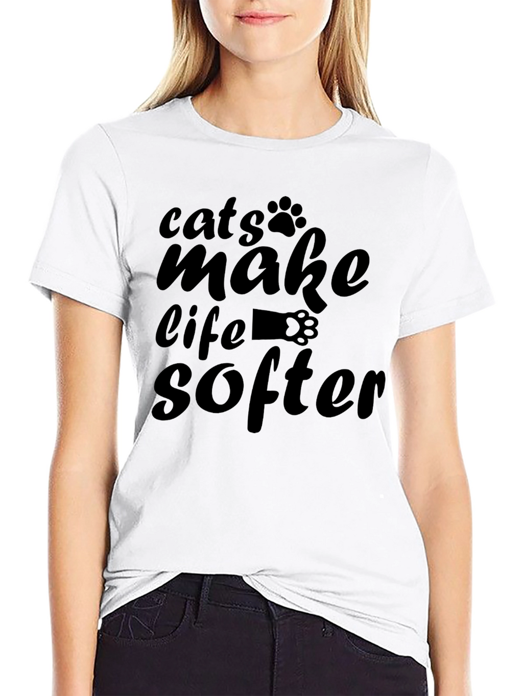 Cats Make Life Softer T-Shirt