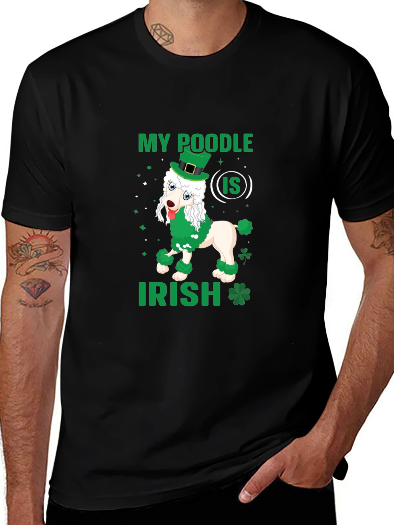 My Poodle Is Irish St. Patricks Day T-Shirt