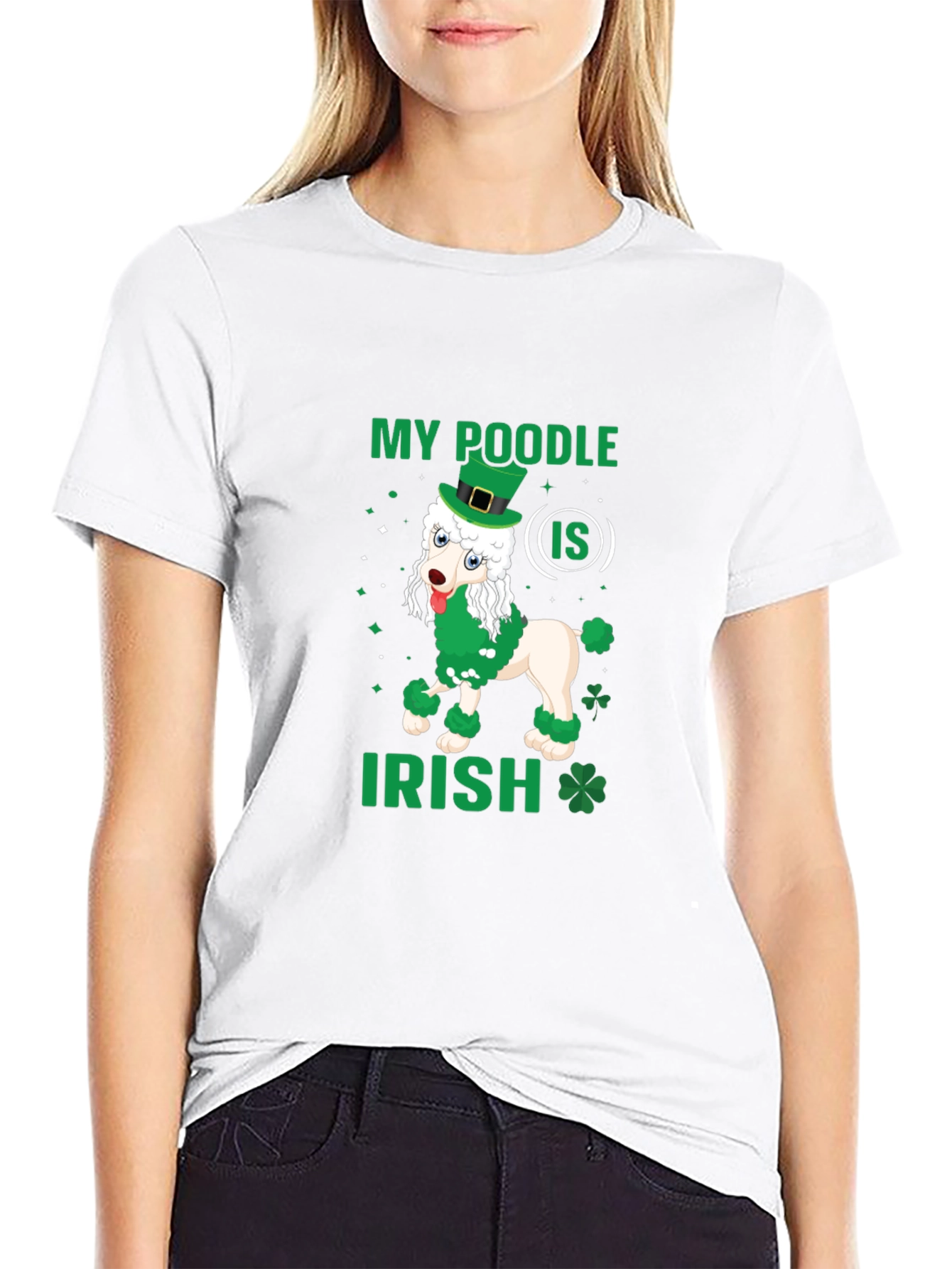 My Poodle Is Irish St. Patricks Day T-Shirt
