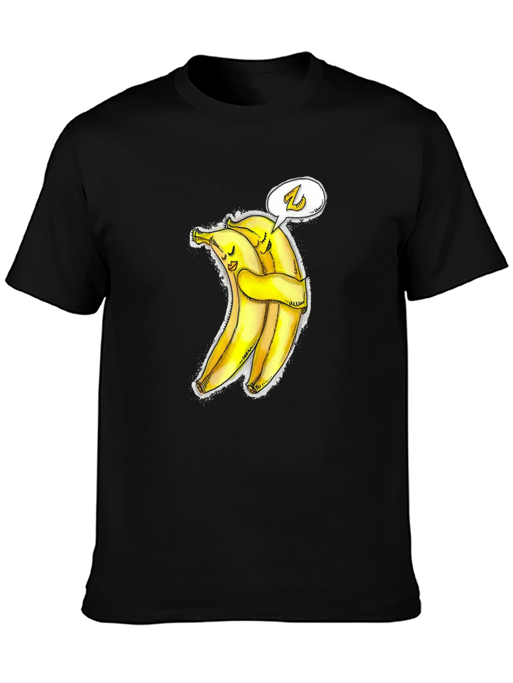 Hug-a-Bunch Banana Graphic Tee - Cute & Comfy