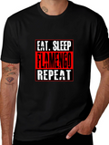 Flamengo Fan T-Shirt - Eat Sleep Repeat