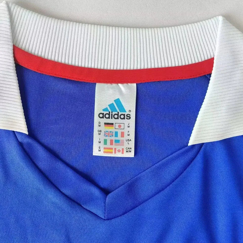 1999 Japan Home Blue Retro Jersey Detail 1