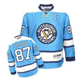 Men's Pittsburgh Penguins sidney crosby  #87 blue Player Game Jerseys