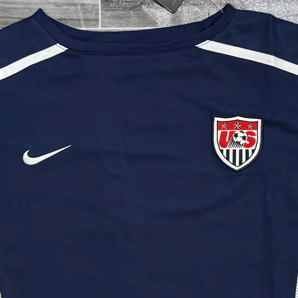 2002 U.S Away Retro Soccer Jersey Detail 1