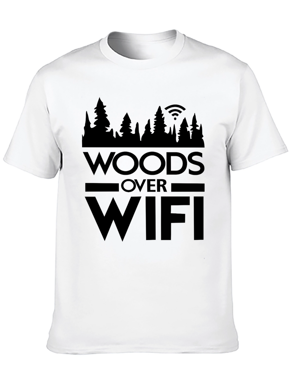 Woods Over WiFi Graphic T-Shirt
