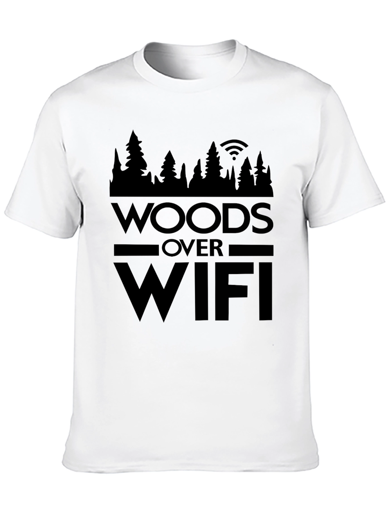 Woods Over WiFi Graphic T-Shirt
