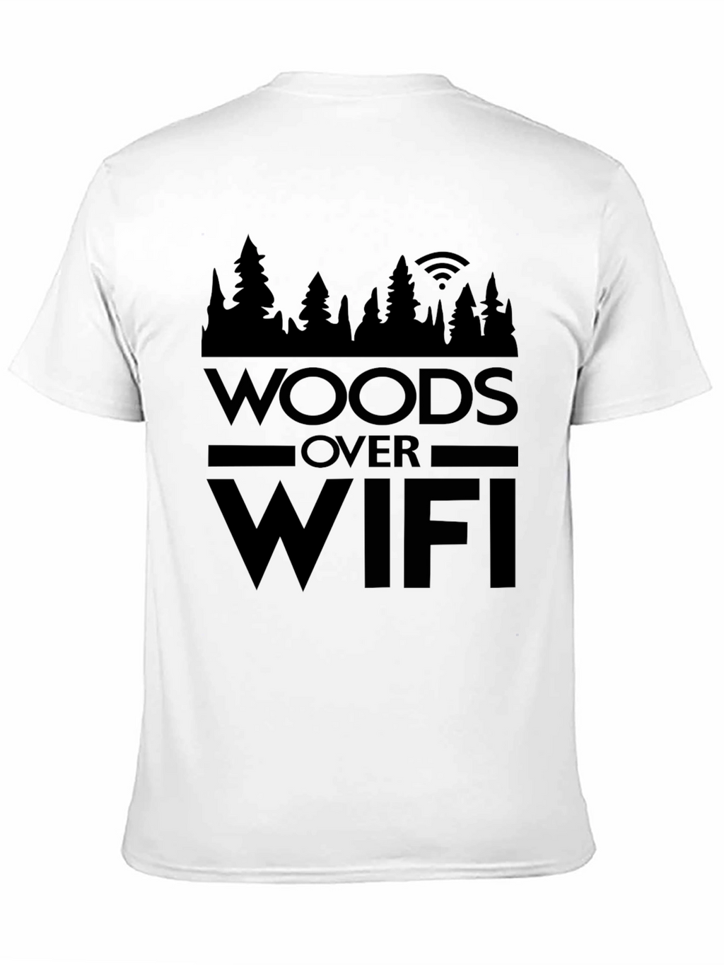 Woods Over WiFi Graphic T-Shirt