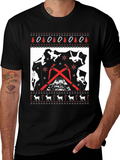 Climbing Christmas Sweater T-Shirt