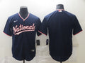 Men's Washington Nationals Navy Alternate Replica Blank Jerseys
