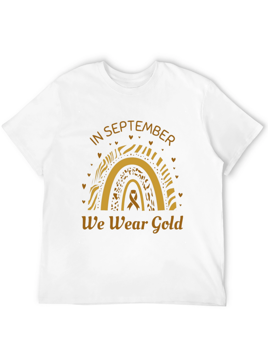 September We Wear Gold T-Shirt
