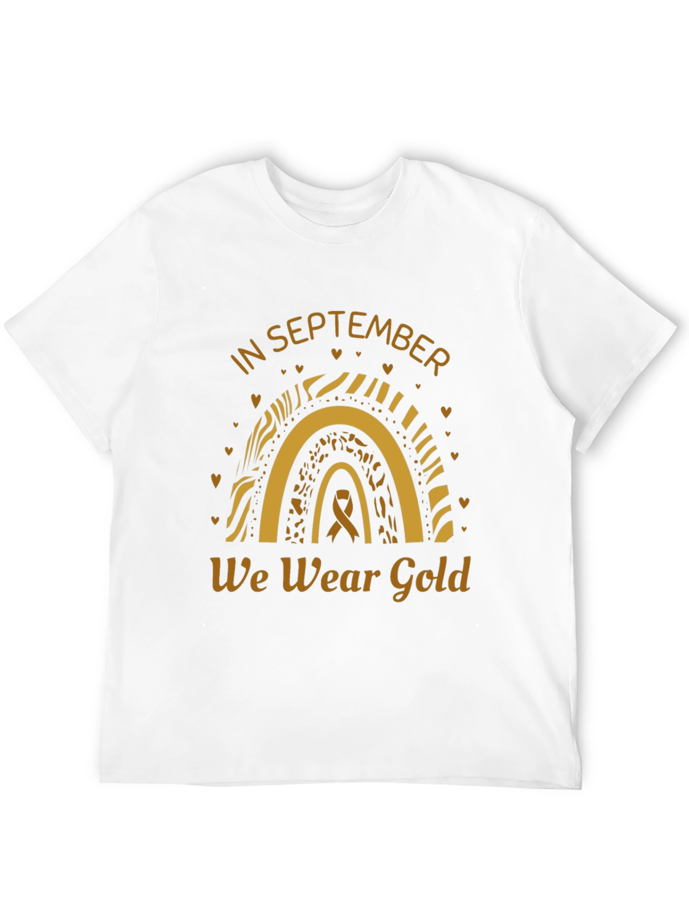 September We Wear Gold T-Shirt