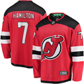 Men's New Jerseys Devils Dougie Hamilton #7 Red Player Game Jerseys