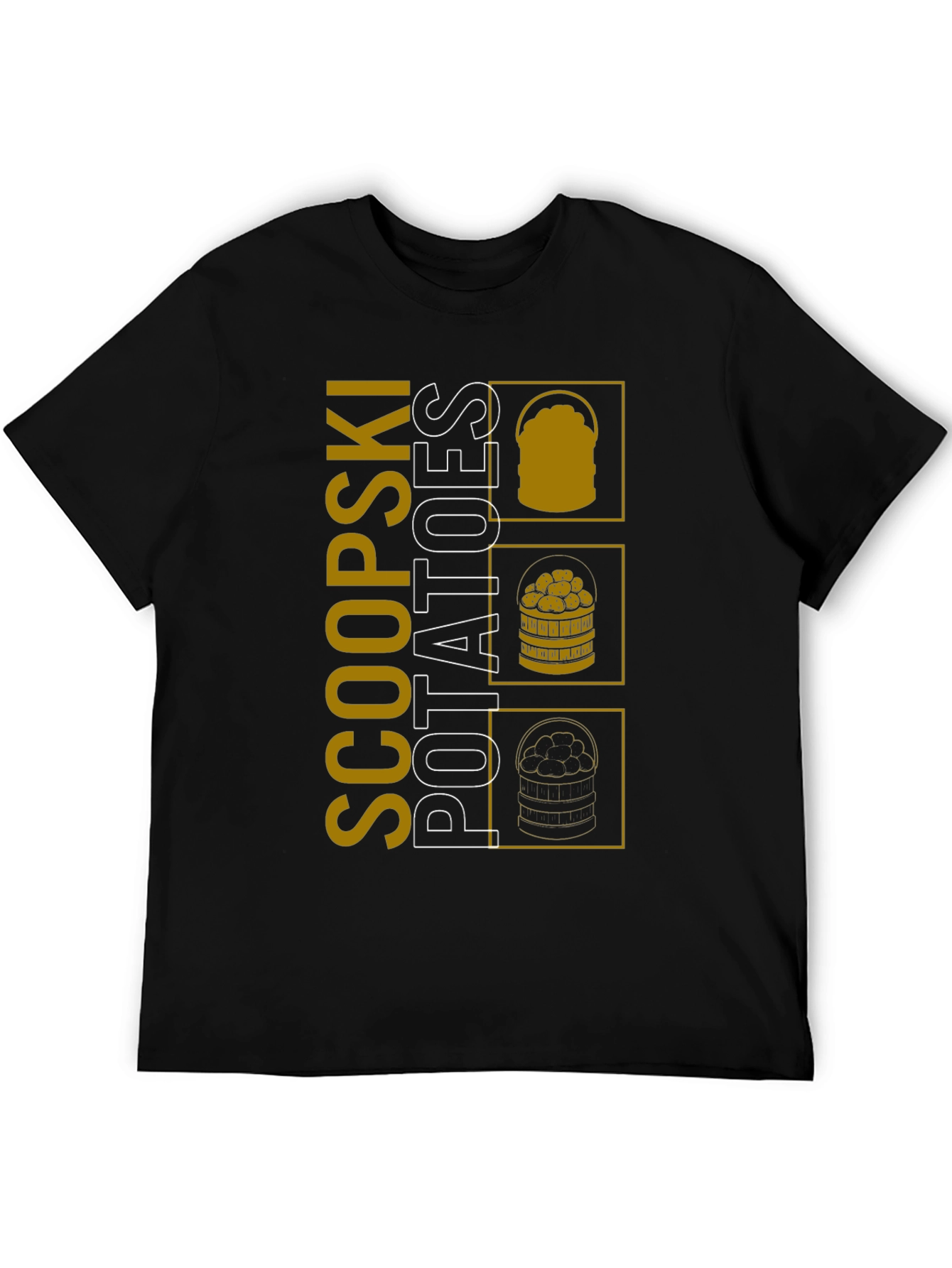 Scoopski Potatoes Graphic Tee - Unique Design