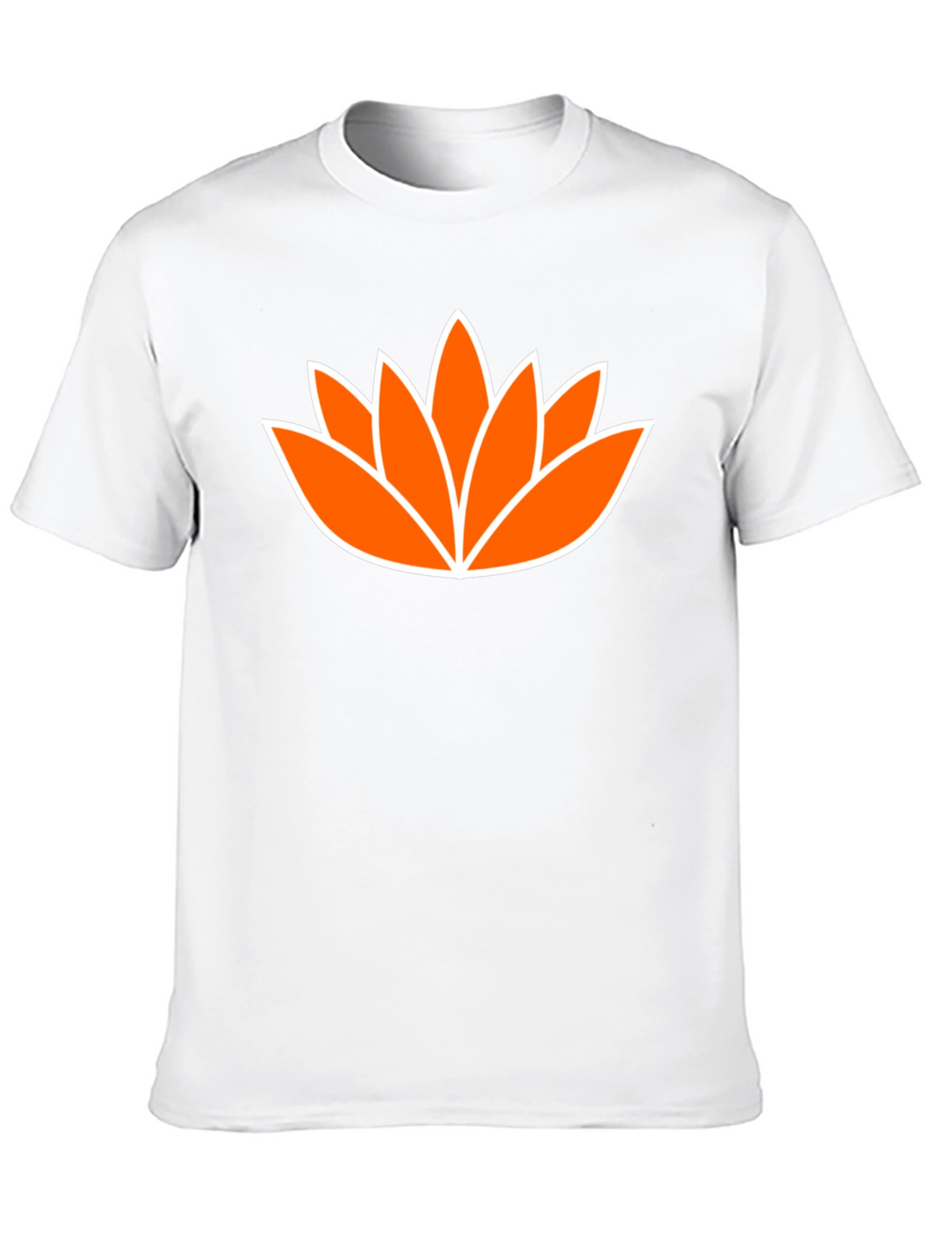 Lotus Flower Graphic Tee - Mens Black T-Shirt