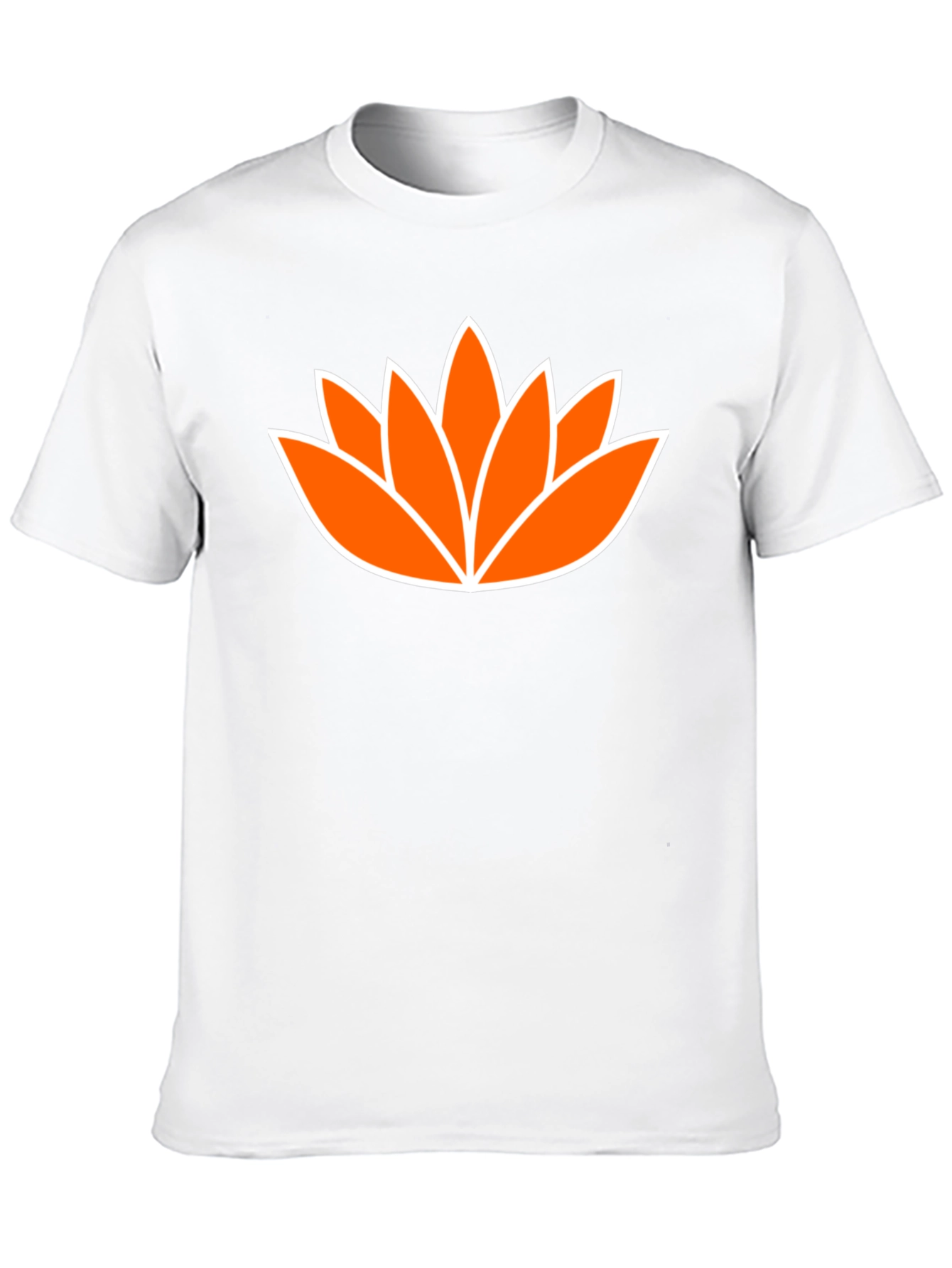 Lotus Flower Graphic Tee - Mens Black T-Shirt