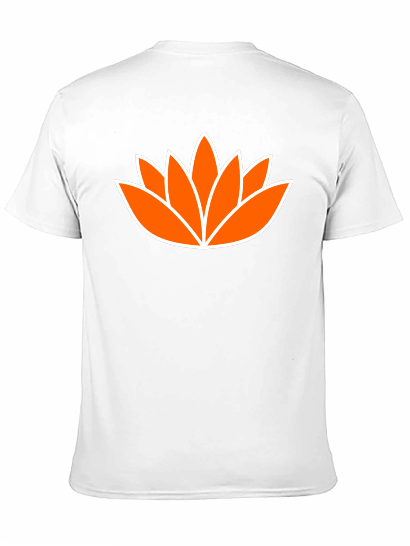 Lotus Flower Graphic Tee - Mens Black T-Shirt