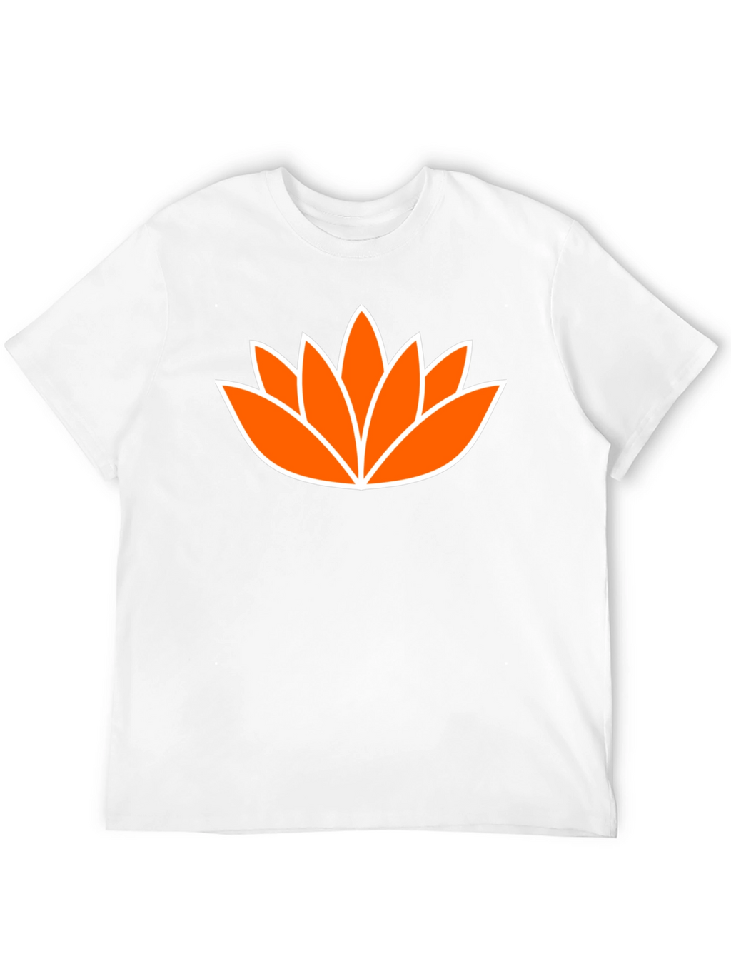 Lotus Flower Graphic Tee - Mens Black T-Shirt