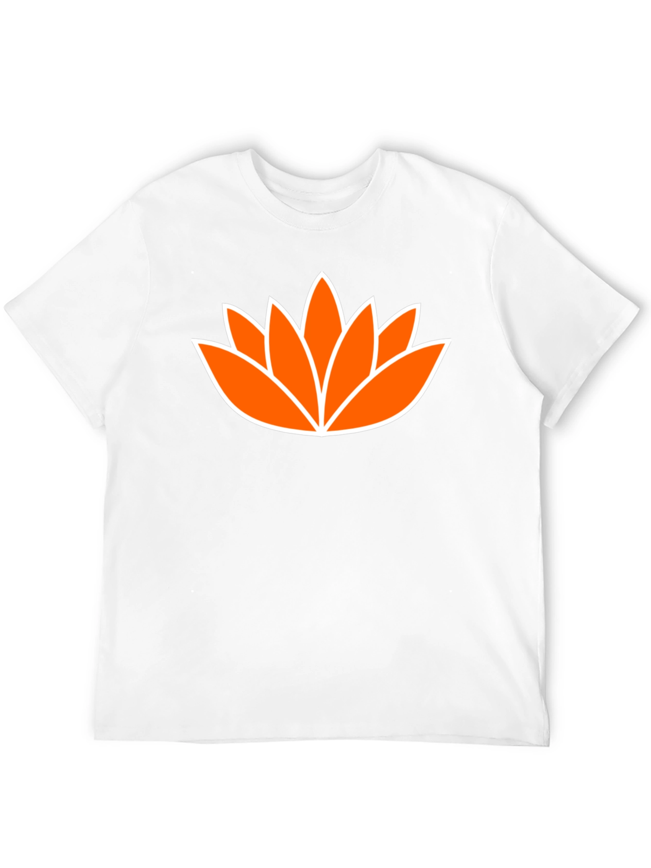 Lotus Flower Graphic Tee - Mens Black T-Shirt
