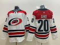 Men's Carolina Hurricanes Sebastian Aho #20 White Player Jerseys