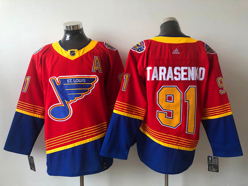 Men's St. Louis Blues Vladmir Tarasenko #91 Red Breakaway Player Jerseys