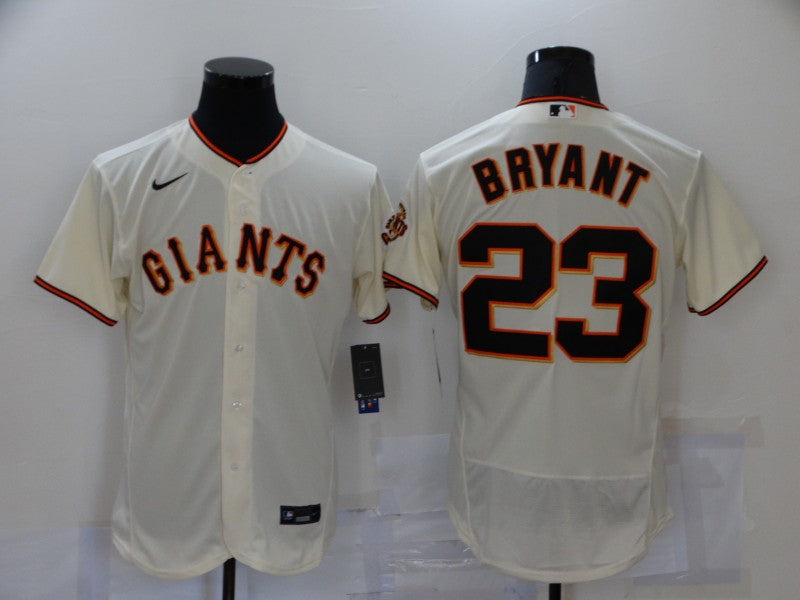 Men's San Francisco Giants Kris Bryant #23 Beige Replica Baseball Jerseys